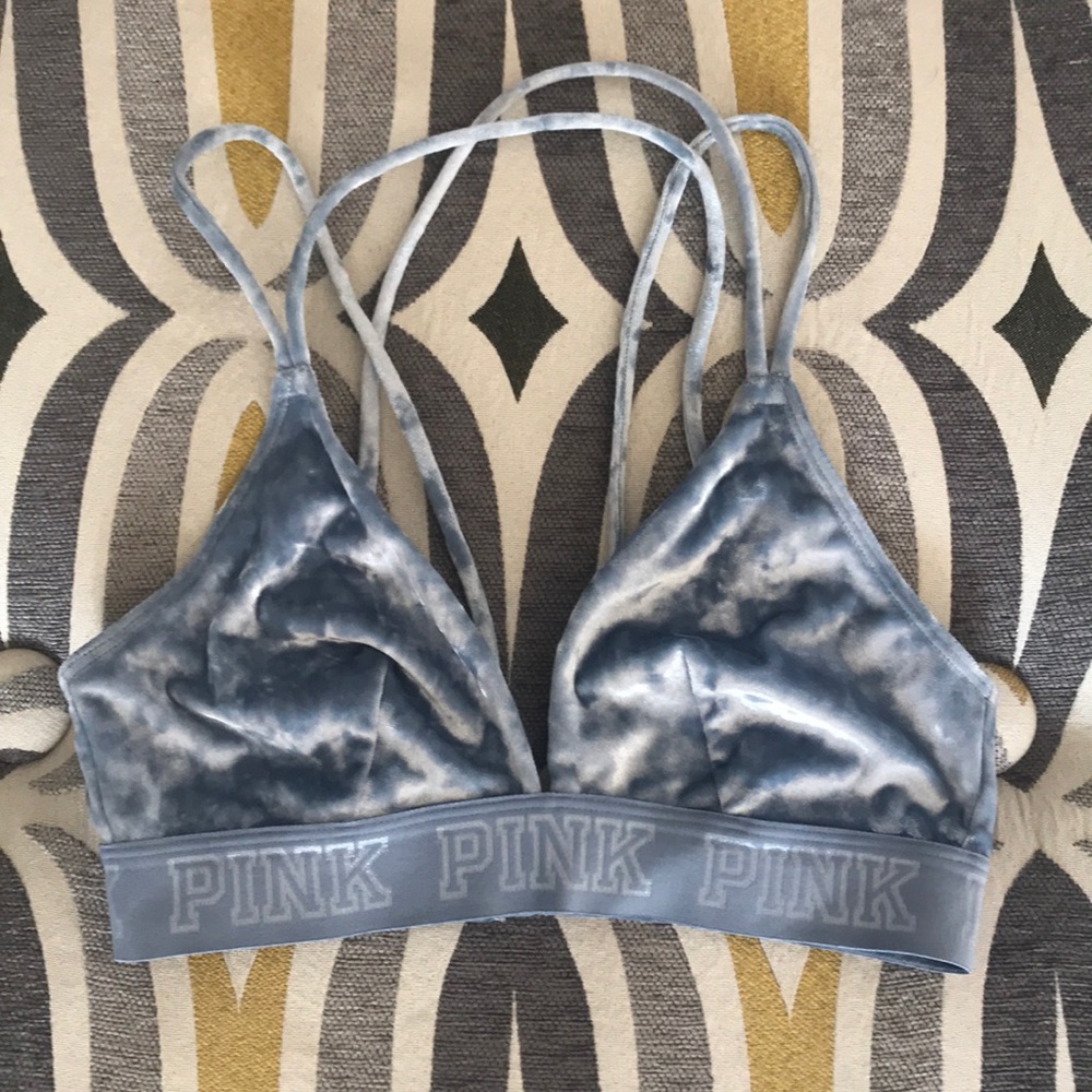 VS PINK velvet bralette